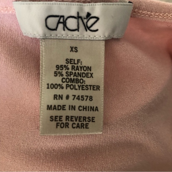 Cache Pink Cut Out Top - Picture 4 of 5